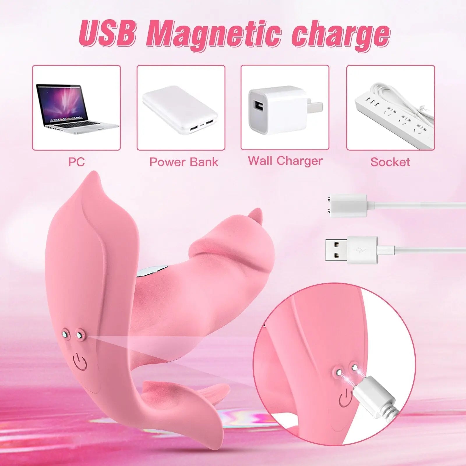 เลีย Vibrator สำหรับผู้หญิง Dildo ระยะไกล Anal Butt Plug Vibrating Mastusbator Clitoral Stimulator ช่องคลอด G จุดนวดเซ็กซ์ทอย - buysextoyth