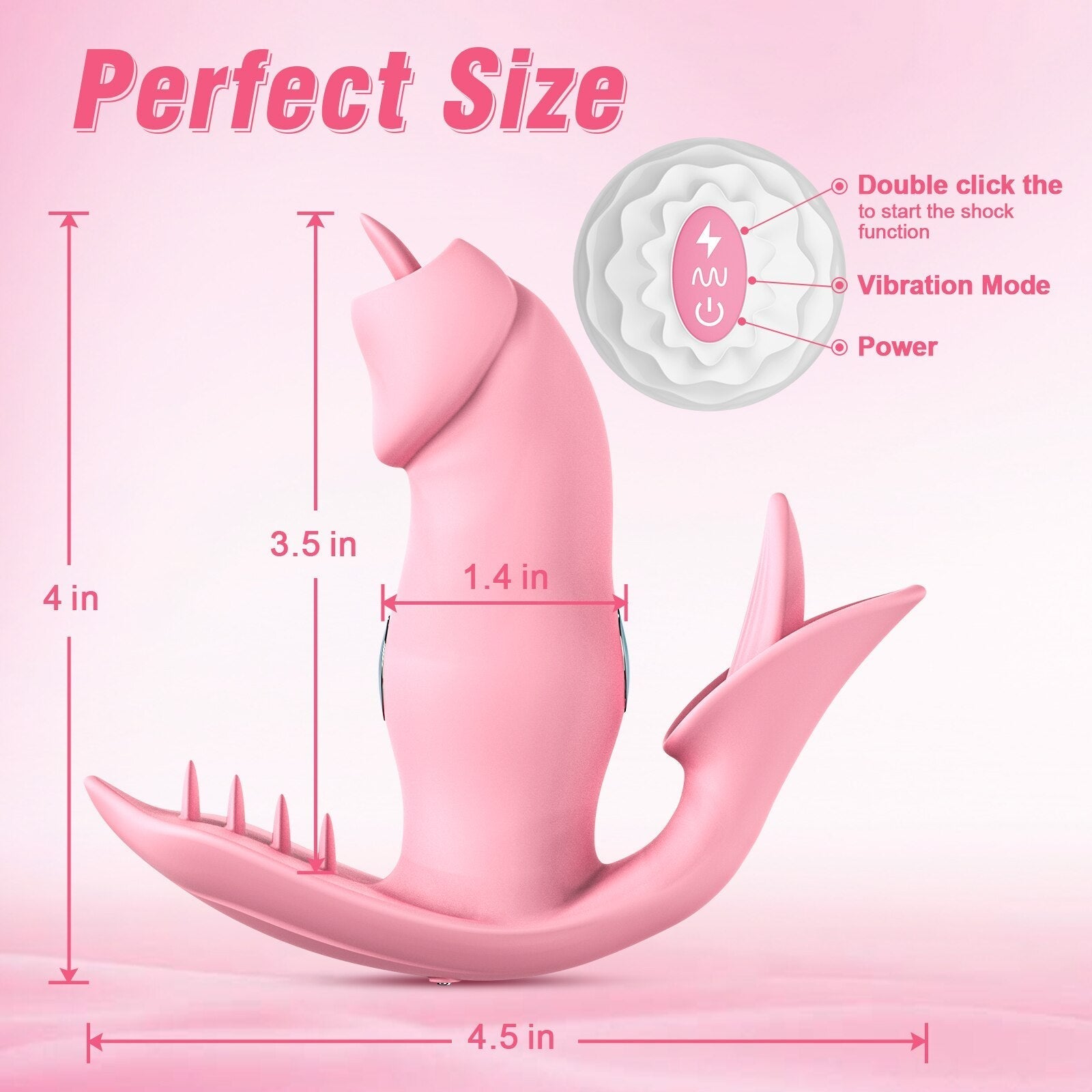 เลีย Vibrator สำหรับผู้หญิง Dildo ระยะไกล Anal Butt Plug Vibrating Mastusbator Clitoral Stimulator ช่องคลอด G จุดนวดเซ็กซ์ทอย - buysextoyth