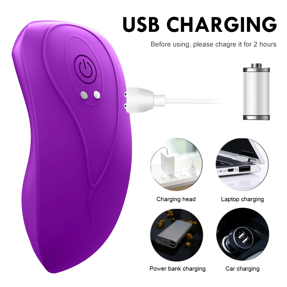 ผีเสื้อสวมใส่ Vibrator ไร้สายรีโมทแอปกางเกง Dildo Vibrator สำหรับผู้หญิง Clitoral Stimulator นวดเร้าอารมณ์เซ็กซ์ทอย - buysextoyth
