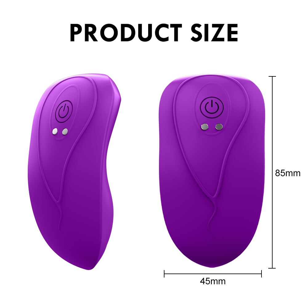 ผีเสื้อสวมใส่ Vibrator ไร้สายรีโมทแอปกางเกง Dildo Vibrator สำหรับผู้หญิง Clitoral Stimulator นวดเร้าอารมณ์เซ็กซ์ทอย - buysextoyth