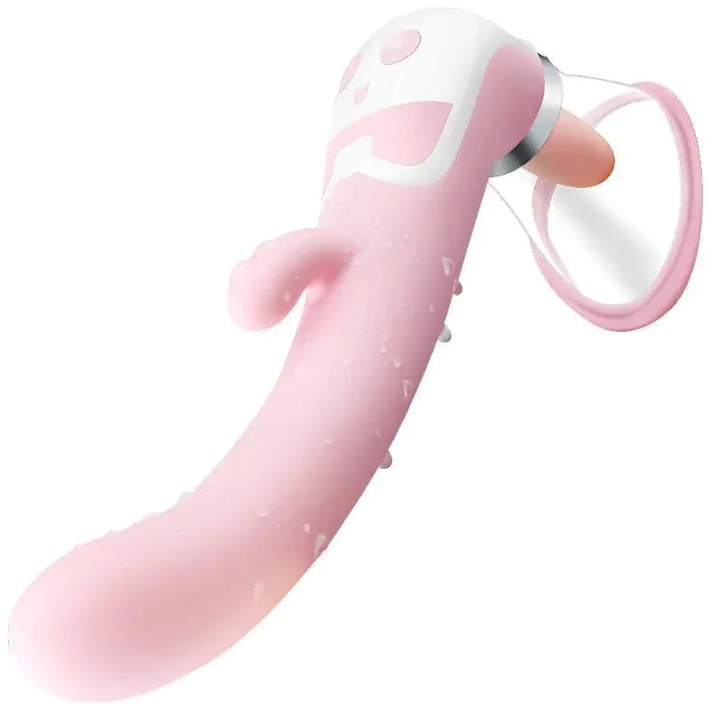 Vibrator Massager Clit Licker and Clitoral Licking Toy G-Spot Suck Sucking Heating Female Vibration Clitoris Orgasm Nipple - buysextoyth