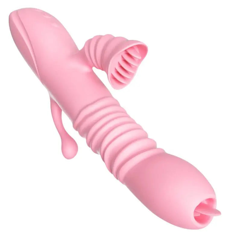 Vibrator ลิ้นเลีย Retractable Vibrator Anal กระตุ้นหญิง Masturbator ช่องปากผู้หญิง Masturbation ผลิตภัณฑ์สำหรับผู้ใหญ่เพศของเล่น - buysextoyth