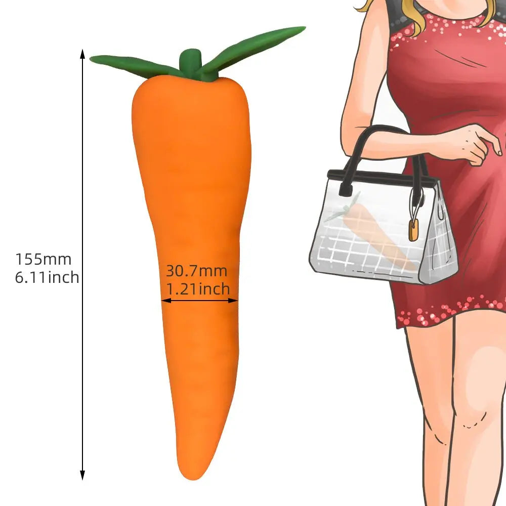 แครอท Vibrator Sex Shop Nipple Massager ผลิตภัณฑ์สำหรับผู้ใหญ่ Masturbator หญิง G-Spot Clitoral Stimulator เพศเร้าอารมณ์ของเล่นคู่ - buysextoyth