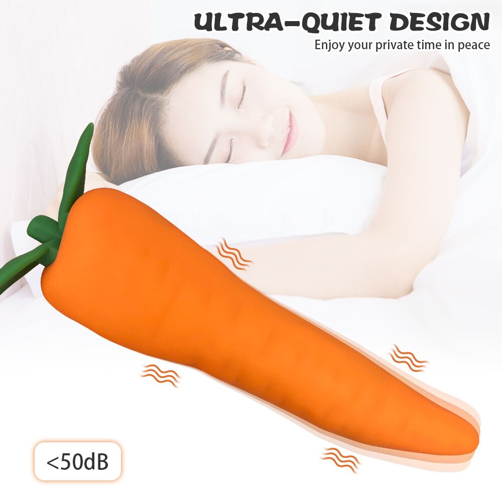 แครอท Vibrator Sex Shop Nipple Massager ผลิตภัณฑ์สำหรับผู้ใหญ่ Masturbator หญิง G-Spot Clitoral Stimulator เพศเร้าอารมณ์ของเล่นคู่ - buysextoyth