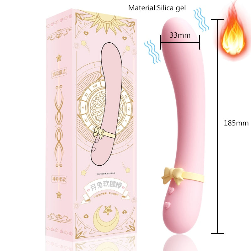 Vibrator สำหรับผู้หญิงเซ็กซ์ทอยซิลิโคนกระต่าย Vibrator USB กันน้ำ G-Spot กระตุ้น Clitoral Stimulator UYO - buysextoyth