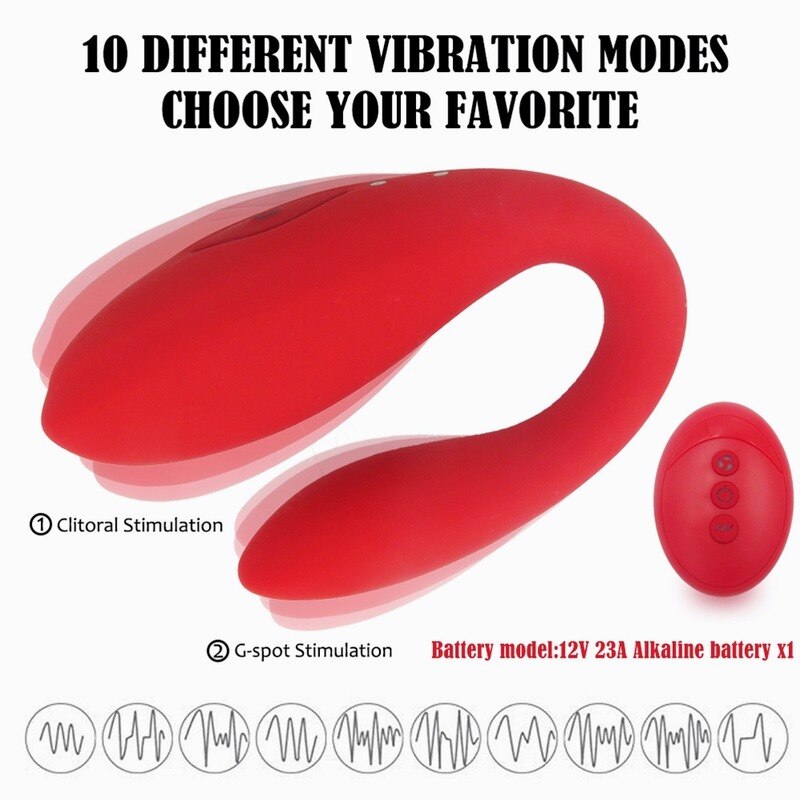 คู่ Vibrator รีโมทคอนโทรลไร้สายเครื่องสั่นสะเทือนคู่ Wearable Dildo ช่องคลอด Clitoris กระตุ้นเซ็กซ์ทอยสำหรับผู้หญิง Masturbator - buysextoyth