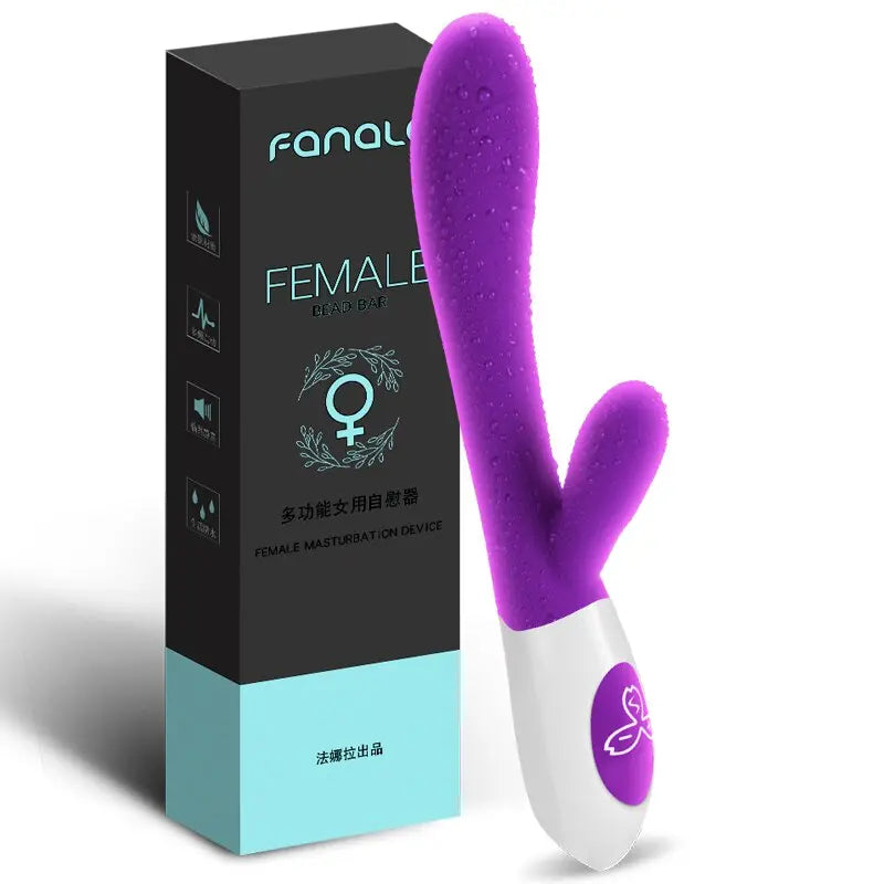 Vibrator for Women 7 Modes WirelessDouble Rod Masturbation Vibrator Clitoris Stimulator USB Rechargeable Massager Goods Sex Toys - buysextoyth