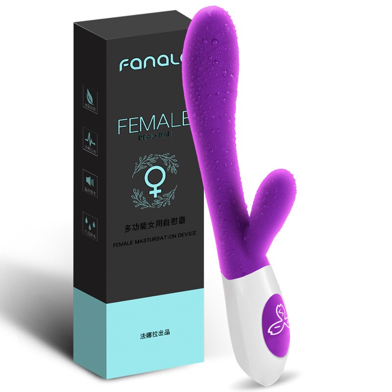 Vibrator for Women 7 Modes WirelessDouble Rod Masturbation Vibrator Clitoris Stimulator USB Rechargeable Massager Goods Sex Toys - buysextoyth