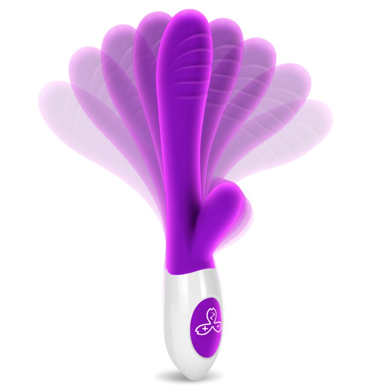 Vibrator for Women 7 Modes WirelessDouble Rod Masturbation Vibrator Clitoris Stimulator USB Rechargeable Massager Goods Sex Toys - buysextoyth