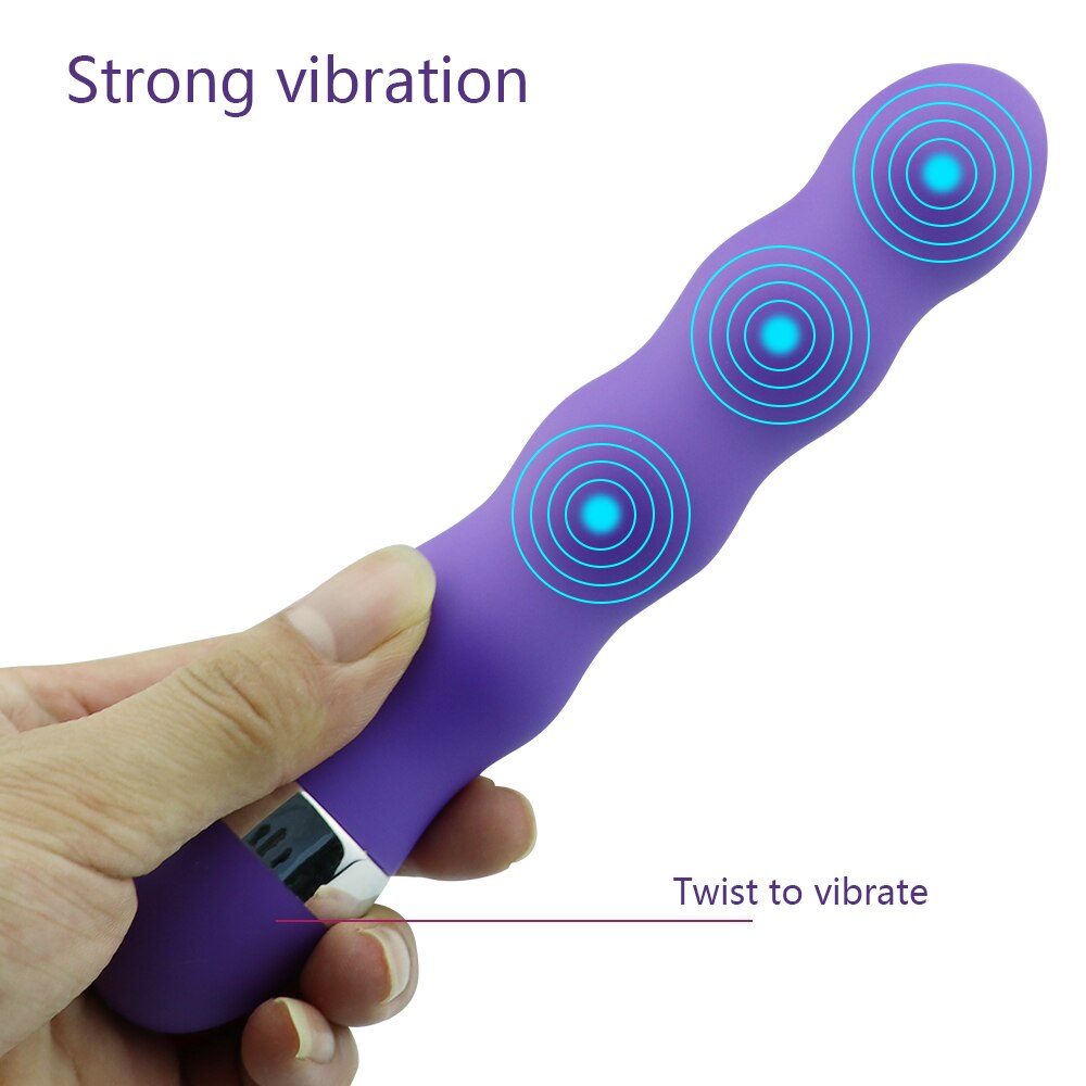 Multispeed G Spot Vagina Vibrator Clitoris Butt Plug Anal Erotic Goods Products Sex Toys for Woman Men  Female Dildo - buysextoyth