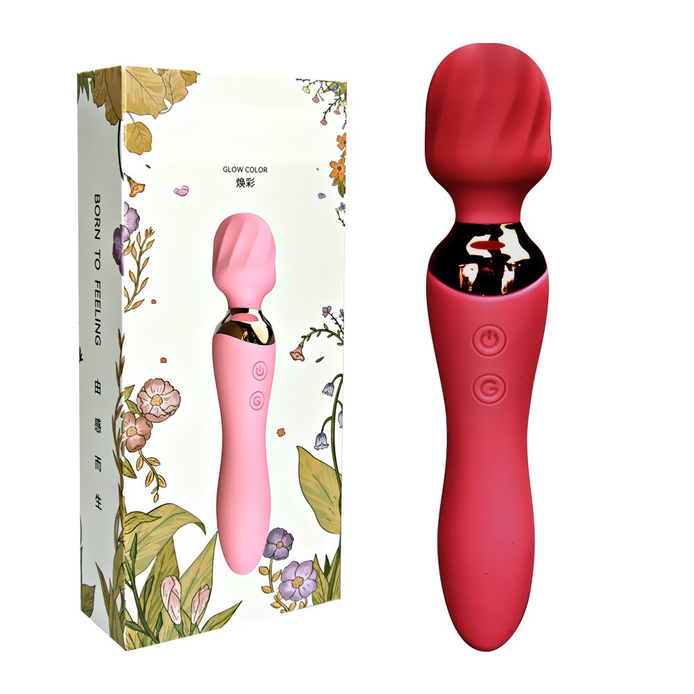 เครื่องสั่นสำหรับผู้หญิง Wand Av Stick Dildo Vibrator เซ็กซ์ทอยสำหรับผู้หญิงผู้ใหญ่ของเล่น Clitoris Stimulator G Spot Massager เซ็กซี่สินค้า - buysextoyth