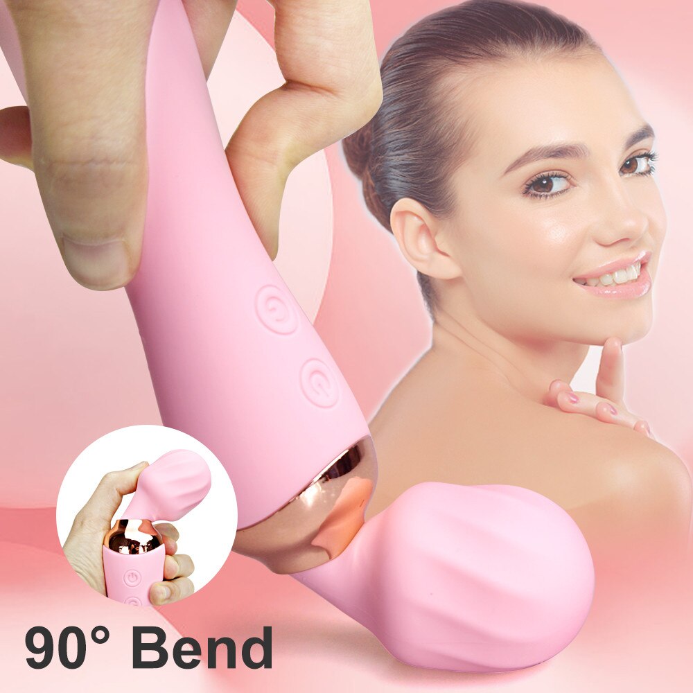เครื่องสั่นสำหรับผู้หญิง Wand Av Stick Dildo Vibrator เซ็กซ์ทอยสำหรับผู้หญิงผู้ใหญ่ของเล่น Clitoris Stimulator G Spot Massager เซ็กซี่สินค้า - buysextoyth