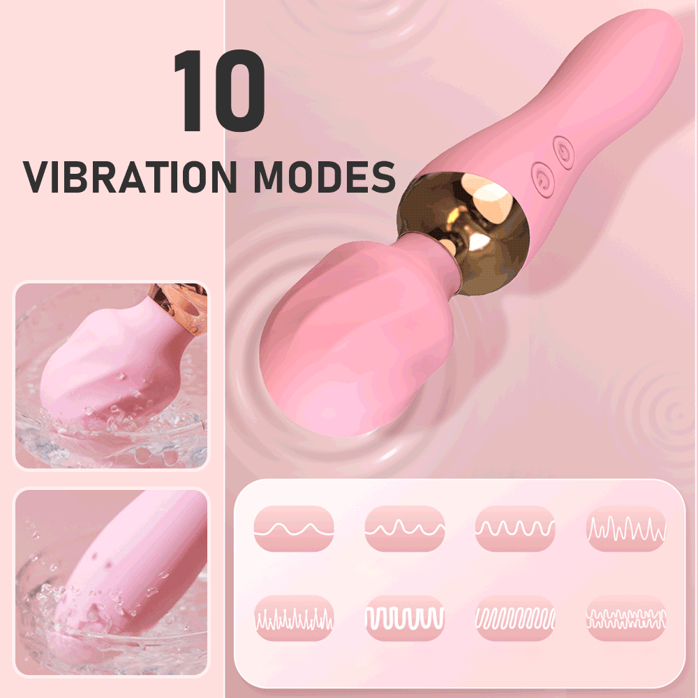 เครื่องสั่นสำหรับผู้หญิง Wand Av Stick Dildo Vibrator เซ็กซ์ทอยสำหรับผู้หญิงผู้ใหญ่ของเล่น Clitoris Stimulator G Spot Massager เซ็กซี่สินค้า - buysextoyth