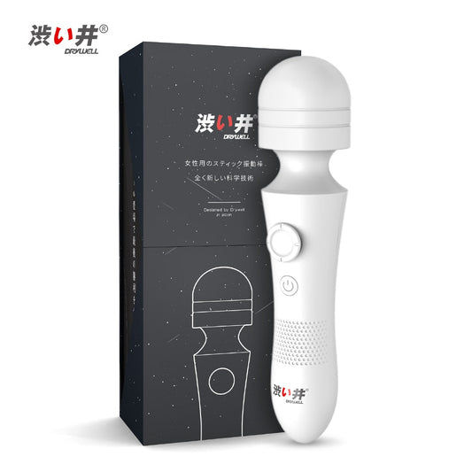 Drywell/涉井 Powerful Wand Vibrator Linear Speedup Tech Massager 3 Intensities 6 Frequency Sex Toys for Women - buysextoyth