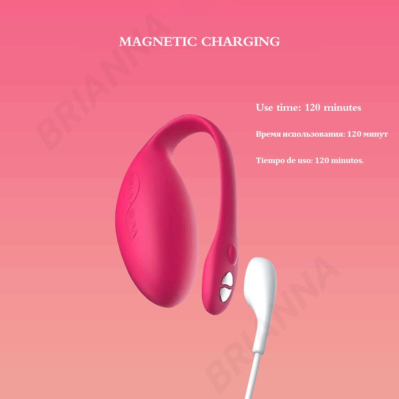 We-Vibe Jive Bullet App ควบคุม Vibrator สำหรับคู่ซิลิโคนสวมใส่ของเล่น APP 18 Vibrators หญิง G Spot กระตุ้น - buysextoyth