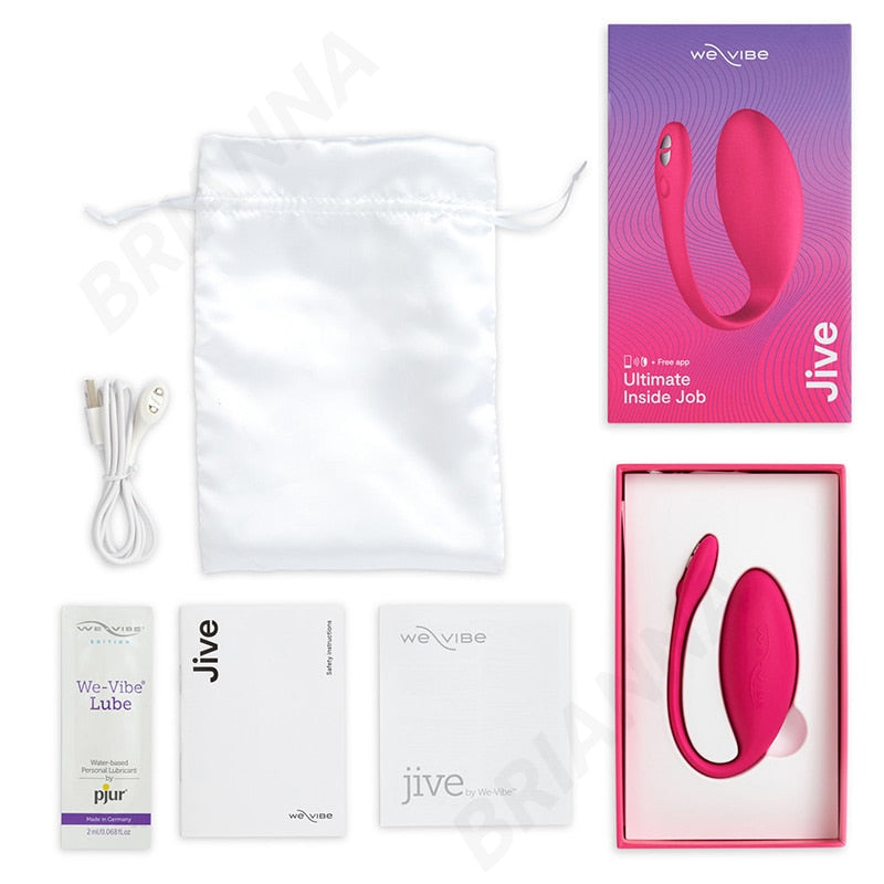 We-Vibe Jive Bullet App ควบคุม Vibrator สำหรับคู่ซิลิโคนสวมใส่ของเล่น APP 18 Vibrators หญิง G Spot กระตุ้น - buysextoyth