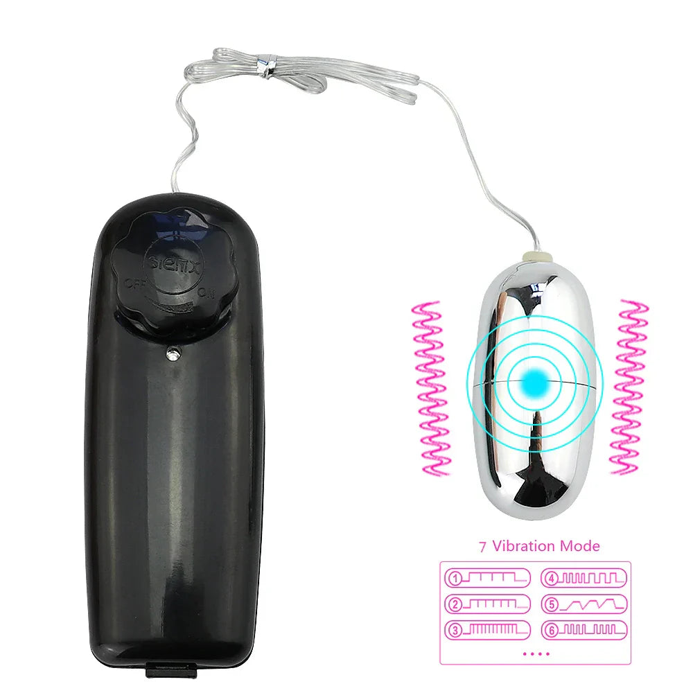 Wired Remote Control Vibrating Egg Bullet Vibrator G spot Stimulator Massager Muti-speed Sex Toy for Women Adult Pleasure Device - buysextoyth