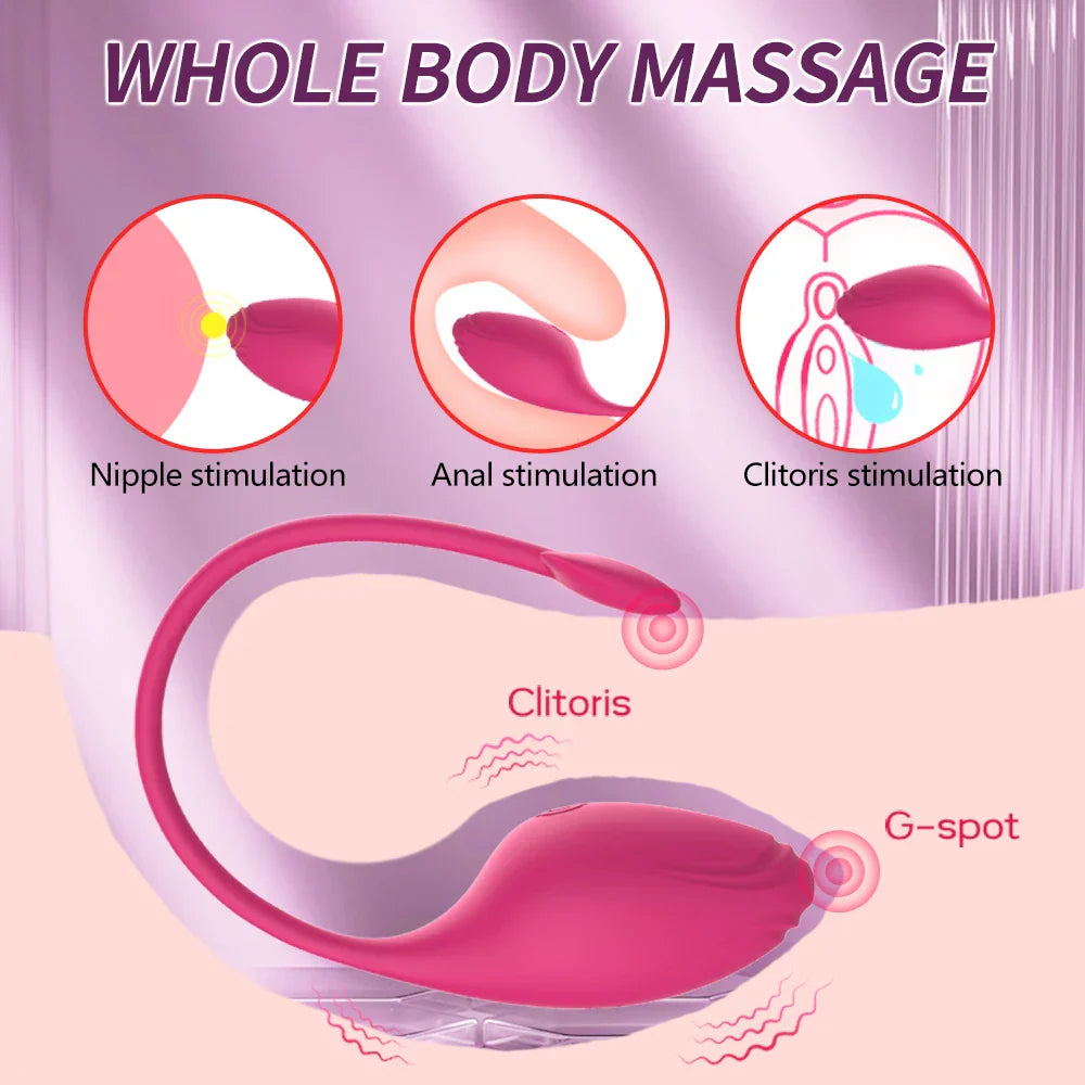 Wireless APP Control Insert Vagina Vibration Massage Clitoral Stimulation Wearable Vibrator G Spot Masturbation Female Sex Toys - buysextoyth
