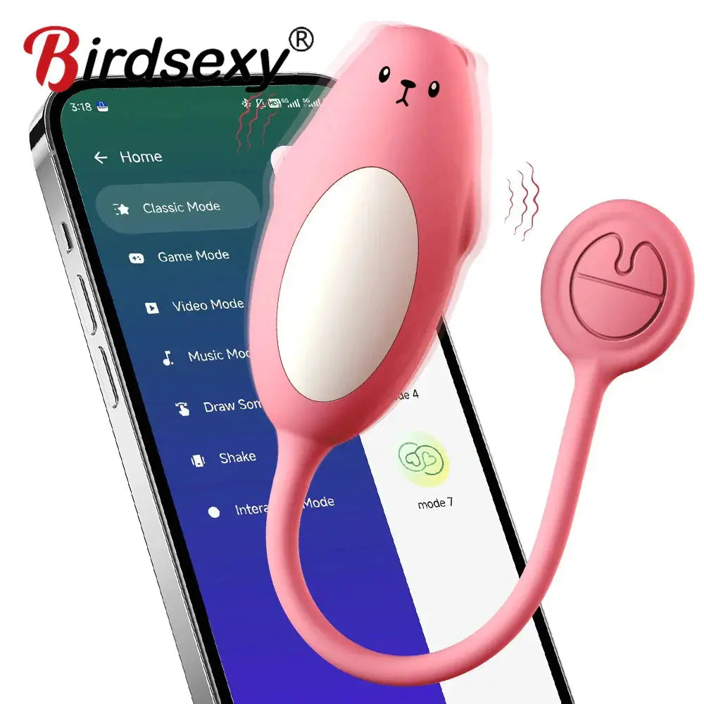 Wireless App Vibrator Female for Women Remote Control Bluetooth Dildo Vibrating Egg Erotic Sexulaes Toy for Women Couple Shop - buysextoyth