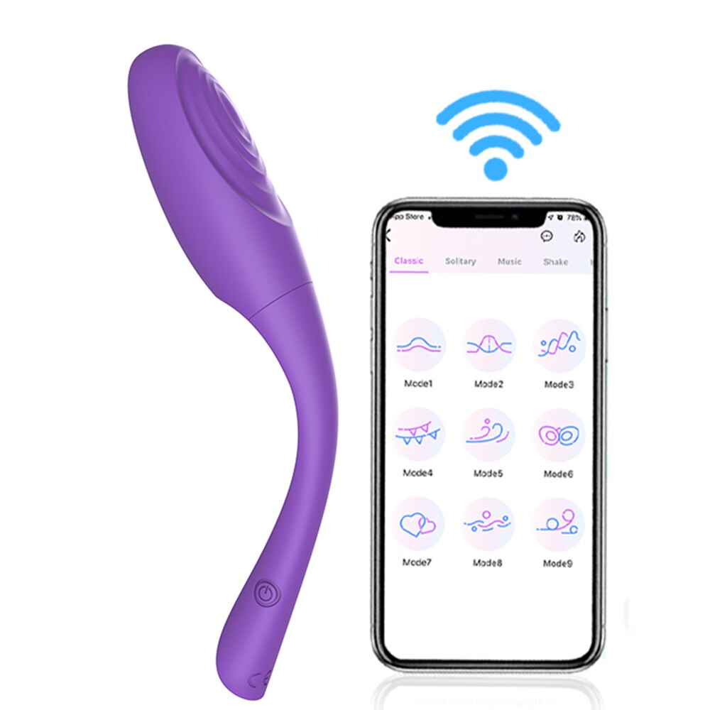 Wireless Bluetooth for Women  APP Remote Long Distance Control Dildo G Spot Massage Vibrator Female  Magic Vibrating Egg Sex Toy - buysextoyth