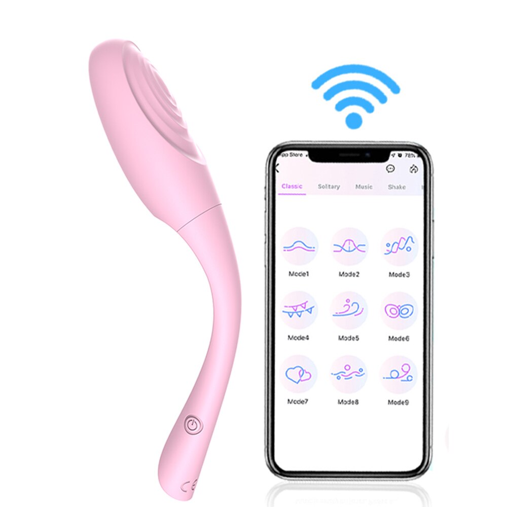 Wireless Bluetooth for Women  APP Remote Long Distance Control Dildo G Spot Massage Vibrator Female  Magic Vibrating Egg Sex Toy - buysextoyth