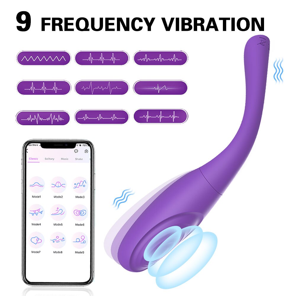 Wireless Bluetooth for Women  APP Remote Long Distance Control Dildo G Spot Massage Vibrator Female  Magic Vibrating Egg Sex Toy - buysextoyth