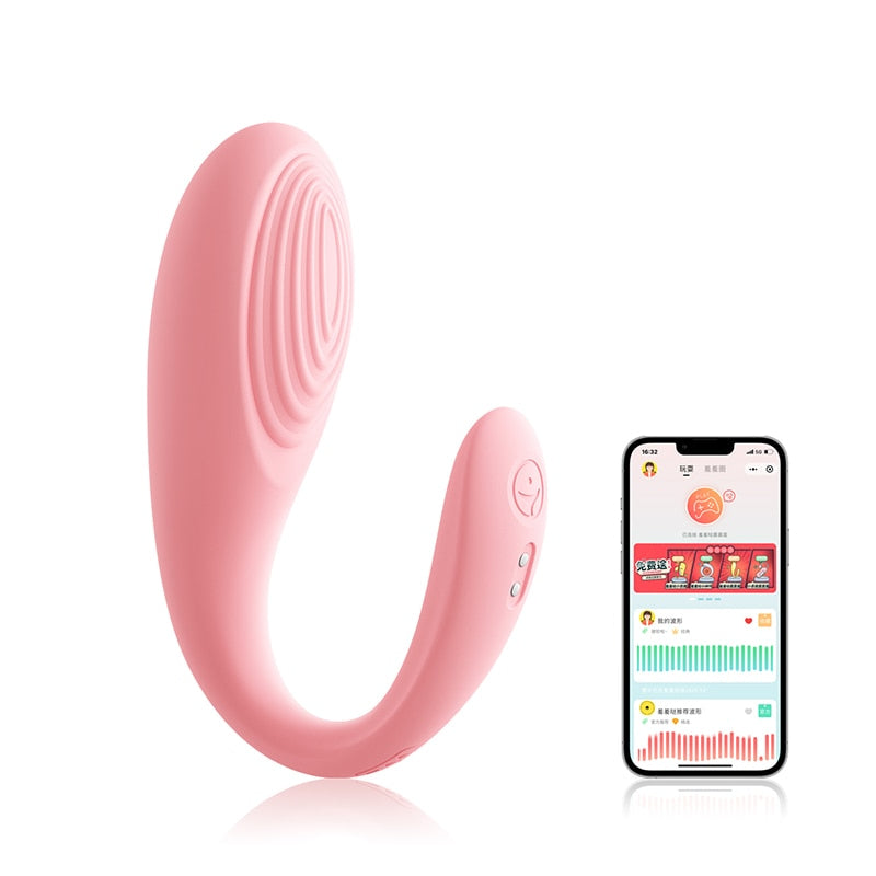 Wireless Bluetooth G Spot Dildo Vibrator for Women APP Remote Control Wear Vibrating Egg Clit Female Panties Sex Toys for Adults - buysextoyth
