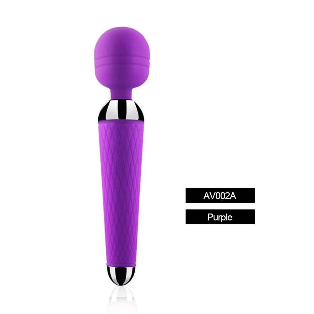 Wireless Dildos AV Vibrator Magic Wand for Women Clitoris Stimulator USB Rechargeable Massager Goods Sex Toys for Adults 18 - buysextoyth