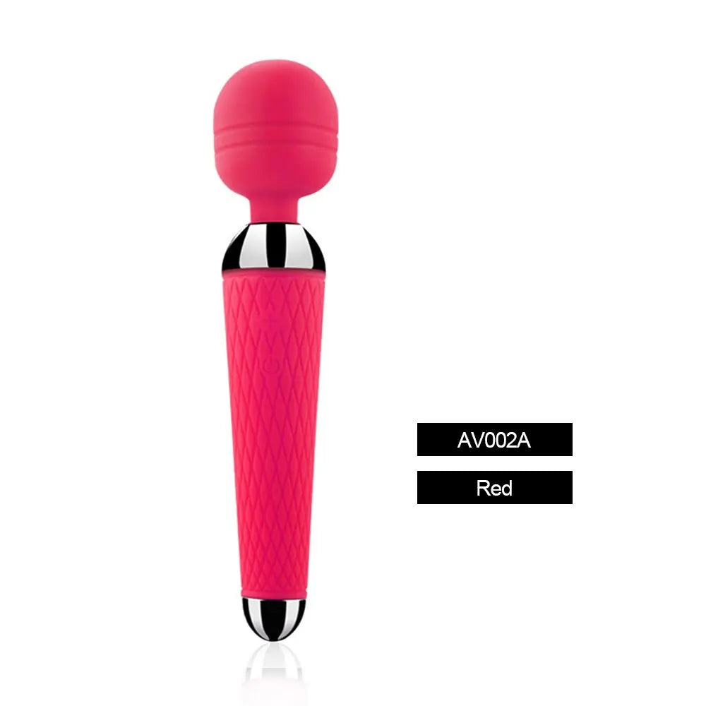 Wireless Dildos AV Vibrator Magic Wand for Women Clitoris Stimulator USB Rechargeable Massager Goods Sex Toys for Adults 18 - buysextoyth