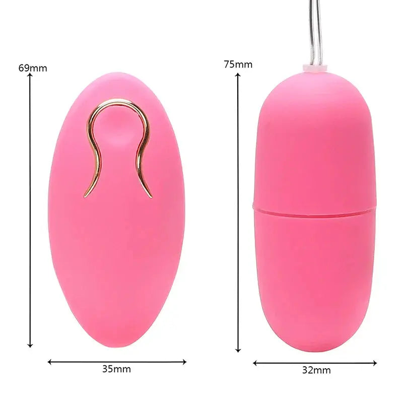 Wireless G-Spot Vibrators Sex Toys for Woman Remote Control 10 Speeds Vibrating Egg Clitoris Stimulator Vaginal Massage Toys - buysextoyth
