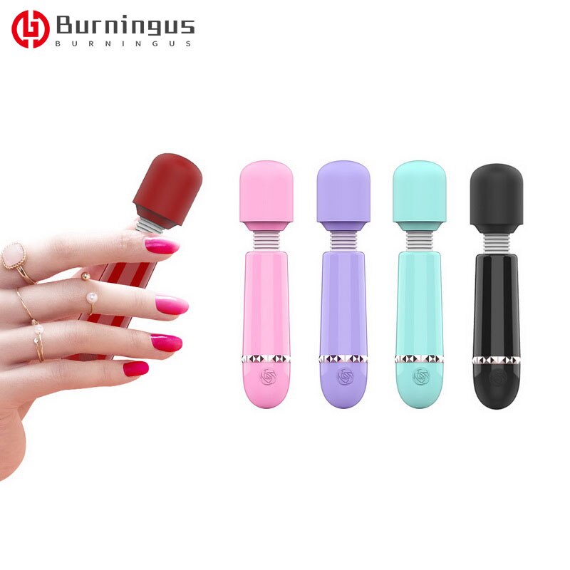 Wireless Mini Dildos AV Vibrator Magic Wand for Women Clitoris Stimulator USB Rechargeable Massager Goods Sex Toys - buysextoyth
