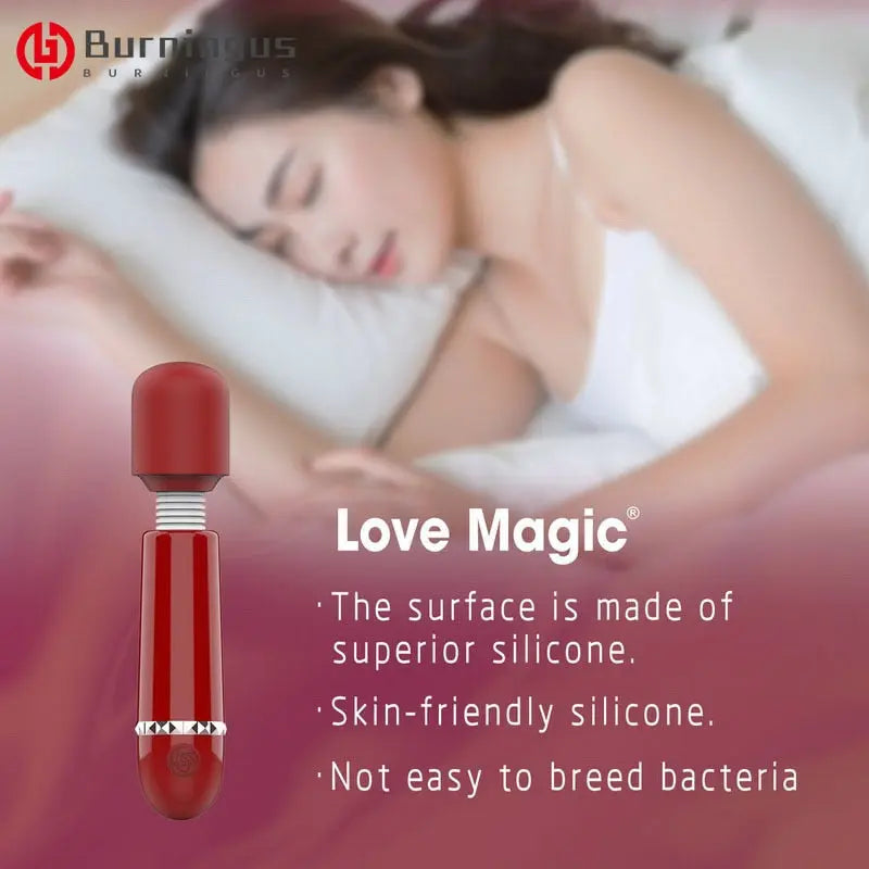Wireless Mini Dildos AV Vibrator Magic Wand for Women Clitoris Stimulator USB Rechargeable Massager Goods Sex Toys 33sextoys