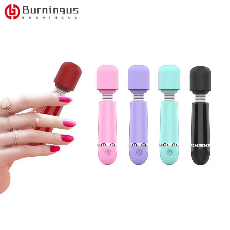 Wireless Mini Dildos AV Vibrator Magic Wand for Women Clitoris Stimulator USB Rechargeable Massager Goods Sex Toys 33sextoys