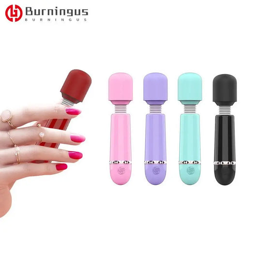Wireless Mini Dildos AV Vibrator Magic Wand for Women Clitoris Stimulator USB Rechargeable Massager Goods Sex Toys 33sextoys