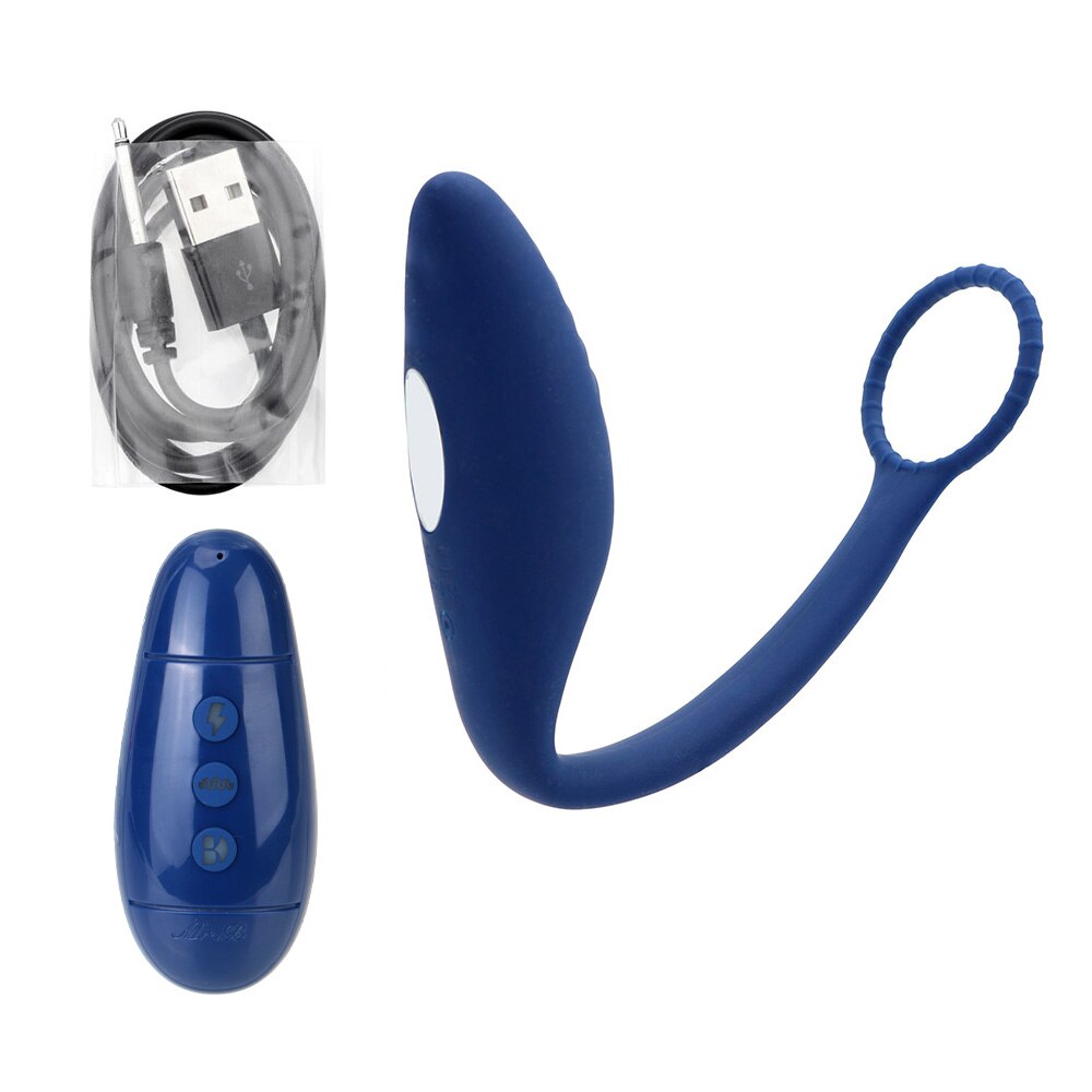Wireless Remote Control Electric Shock Prostate Massager Gay Sex Toys Anal Plug Butt Plug Vibrator with Ring Anal Toy for Men - buysextoyth
