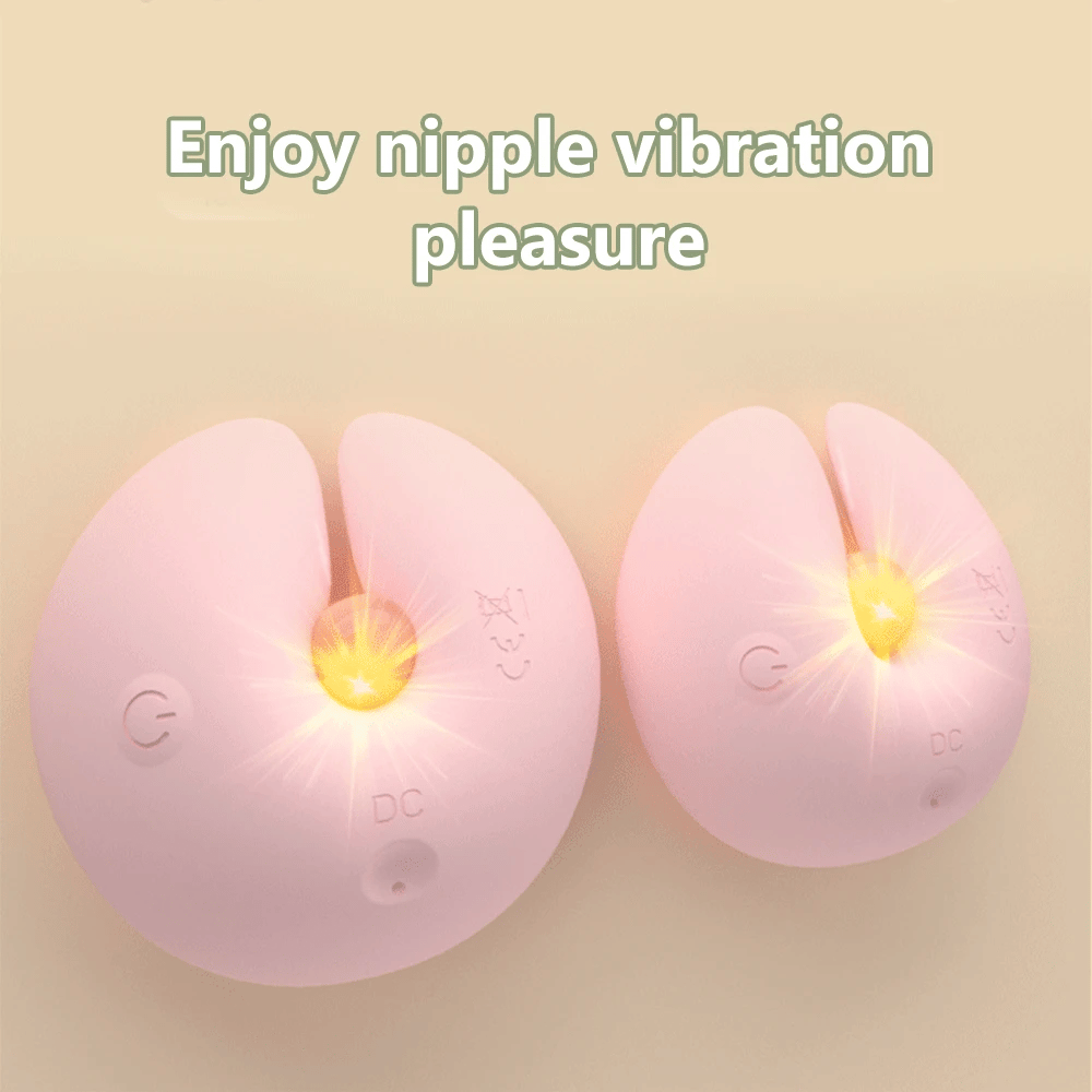 Wireless Remote Control Nipple Clamp Vibrator Silicone Breast Massage Nipple Clip Stimulate Adults Sex Toys for Women Couples - buysextoyth