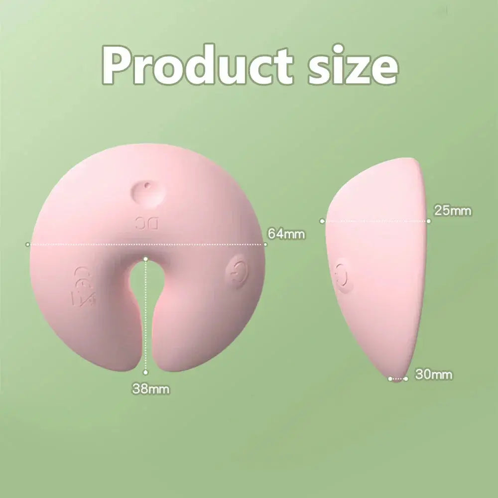 Wireless Remote Control Nipple Clamp Vibrator Silicone Breast Massage Nipple Clip Stimulate Adults Sex Toys for Women Couples - buysextoyth