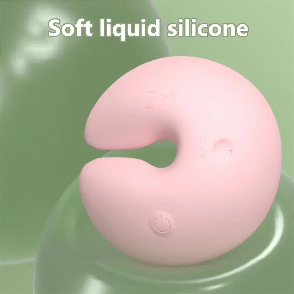 Wireless Remote Control Nipple Clamp Vibrator Silicone Breast Massage Nipple Clip Stimulate Adults Sex Toys for Women Couples - buysextoyth