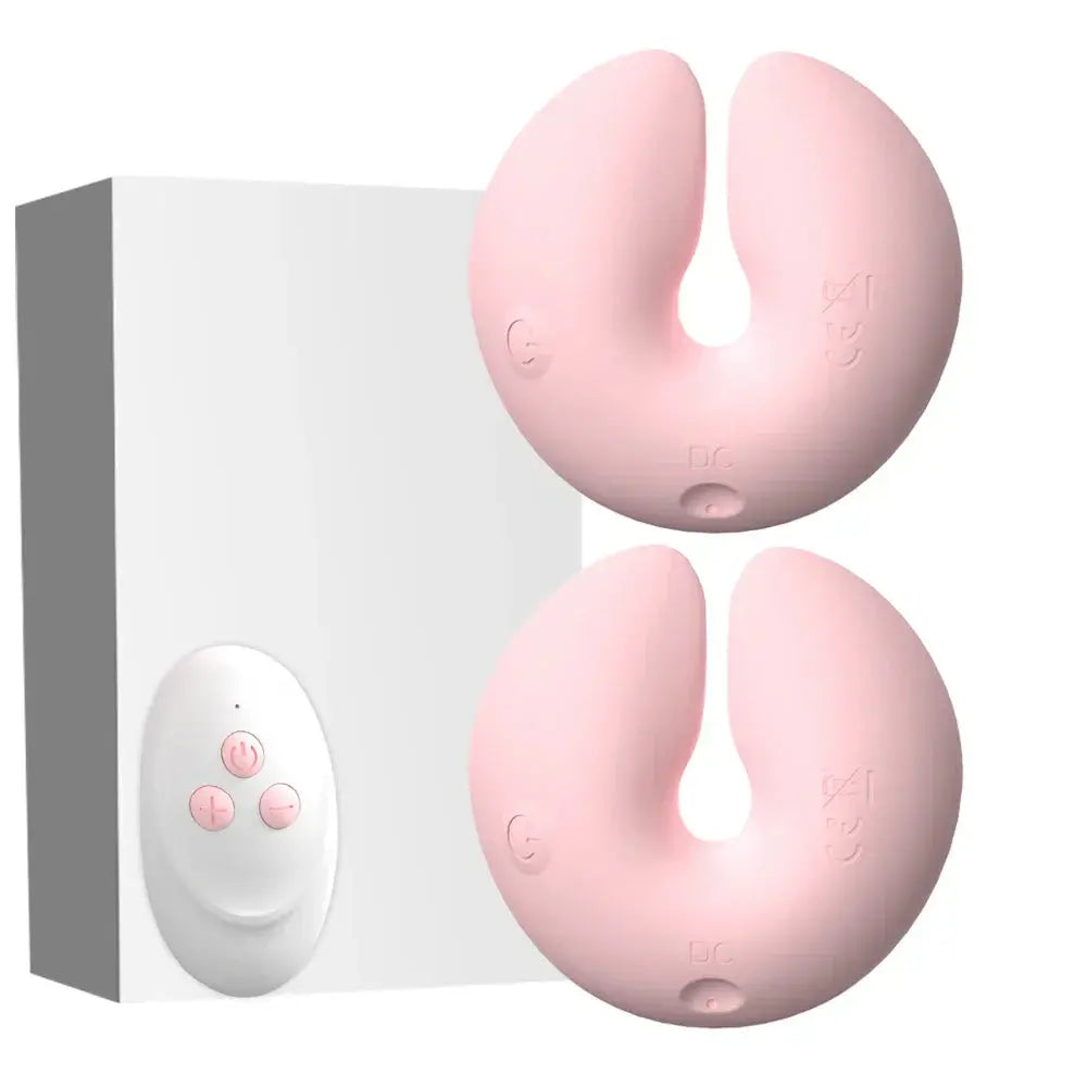 Wireless Remote Control Nipple Clamp Vibrator Silicone Breast Massage Nipple Clip Stimulate Adults Sex Toys for Women Couples - buysextoyth