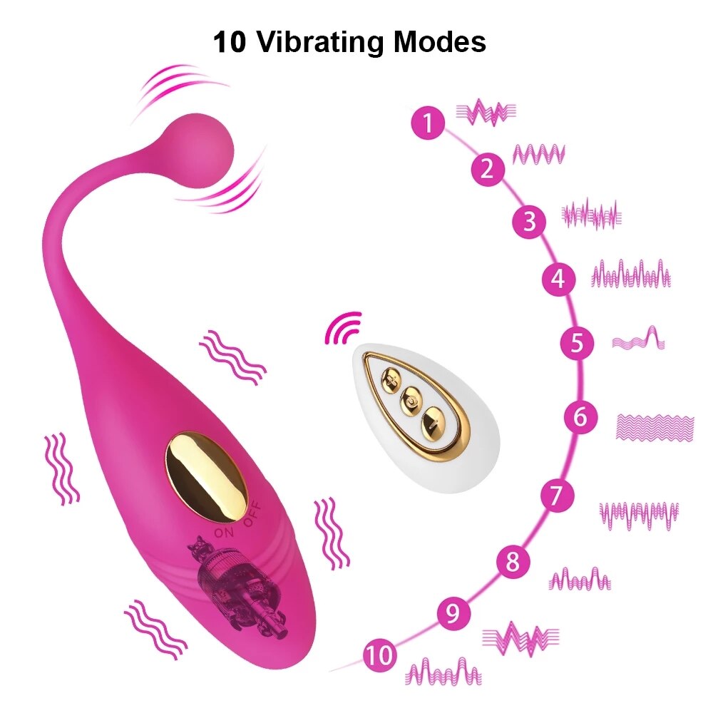 Wireless Remote Vibrators Chinese Balls G Spot Clitoris Stimulator Vagina Love Eggs Sex Toys for Women 18+ Adult Erotic Sex Shop - buysextoyth