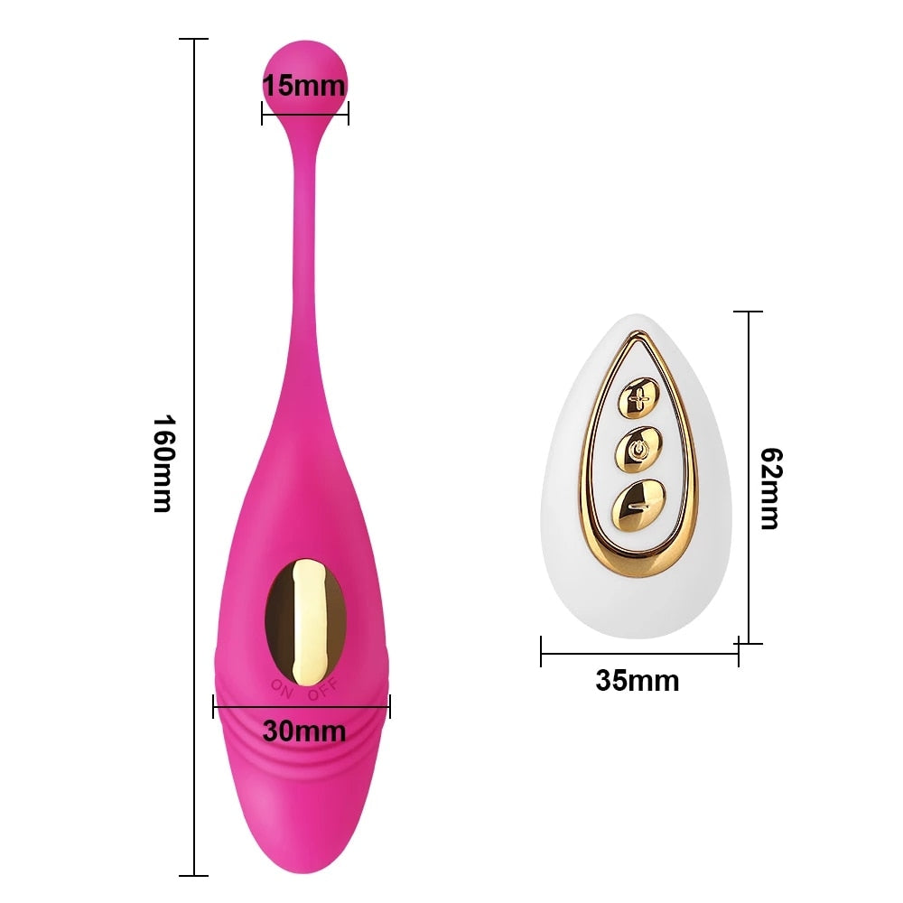 Wireless Remote Vibrators Chinese Balls G Spot Clitoris Stimulator Vagina Love Eggs Sex Toys for Women 18+ Adult Erotic Sex Shop - buysextoyth