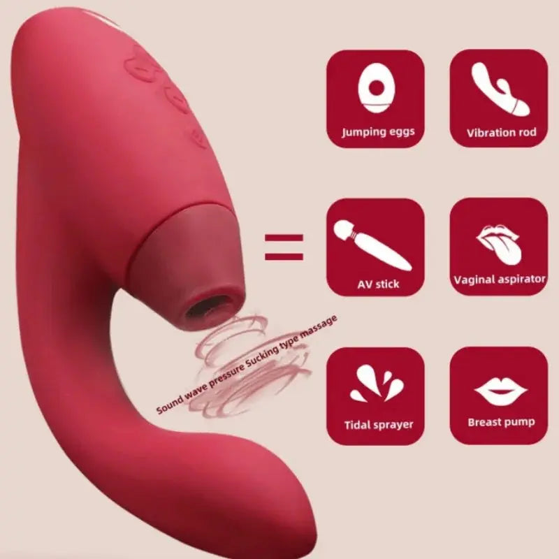 Womanizer Duo 10 Sucking Vibration Modes&14 Intensity Levels Sex Toy for Clitoral and G-spot Stimulation IPX7 Magnetic charging - buysextoyth