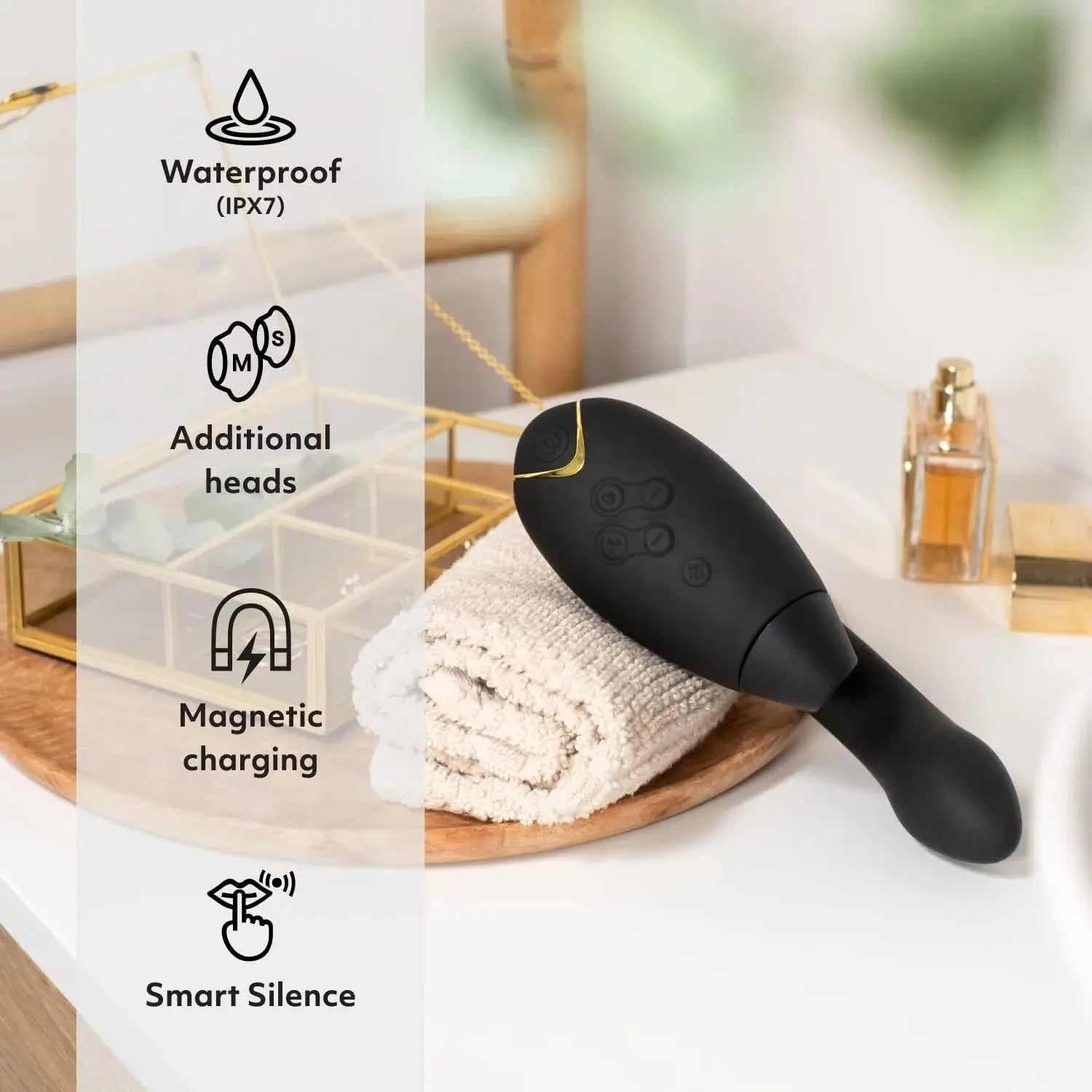 Womanizer Duo 10 Sucking Vibration Modes&14 Intensity Levels Sex Toy for Clitoral and G-spot Stimulation IPX7 Magnetic charging - buysextoyth