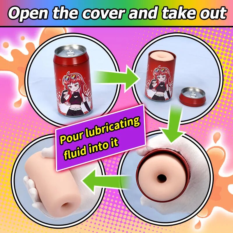 ชาย Masturbators จริง Vaginas สำหรับผู้ชาย Pusssy ช่องคลอด Masturbator Masturbation ไข่แบบพกพายืดเซ็กซ์ทอย จิ๋มกระป๋อง - buysextoyth