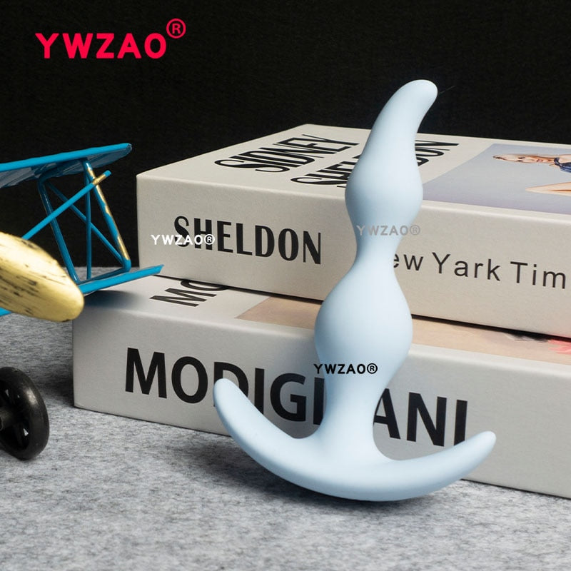 YWZAO Ass Women Sex Toys Men Intimate Silicone Erotic Bdsm Goods Big Butt Prostate Massager for Adults 18 Anal Plug G05 - buysextoyth