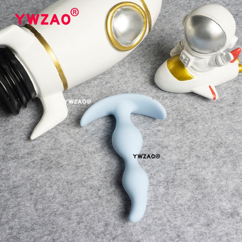 YWZAO Ass Women Sex Toys Men Intimate Silicone Erotic Bdsm Goods Big Butt Prostate Massager for Adults 18 Anal Plug G05 - buysextoyth