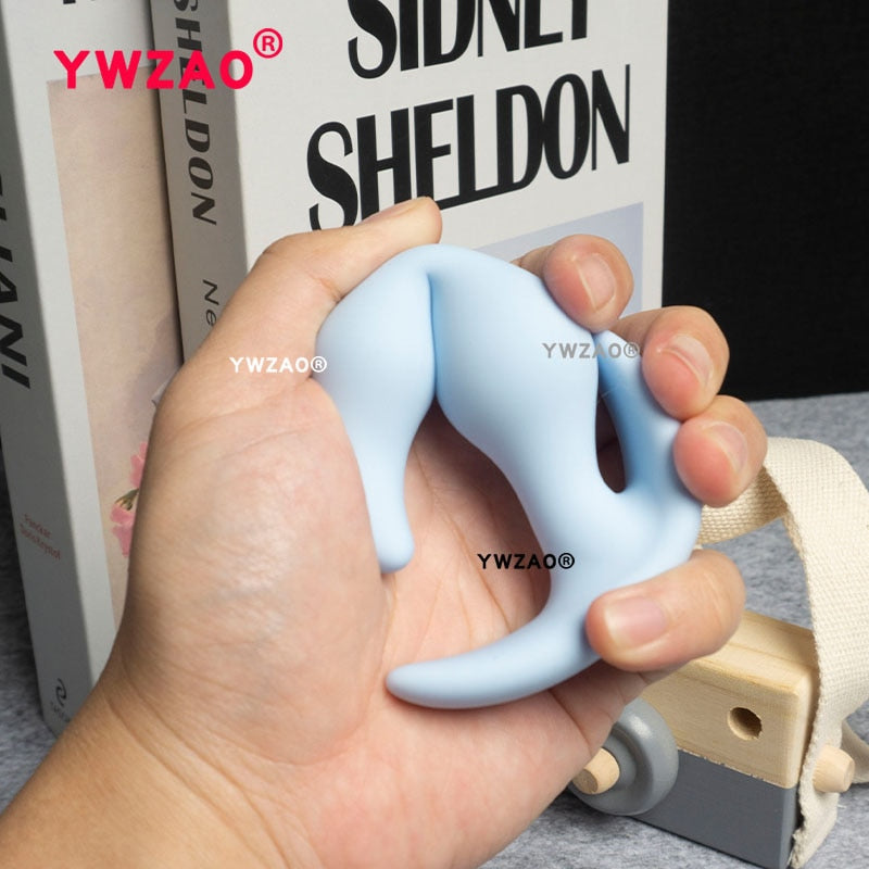 YWZAO Ass Women Sex Toys Men Intimate Silicone Erotic Bdsm Goods Big Butt Prostate Massager for Adults 18 Anal Plug G05 - buysextoyth