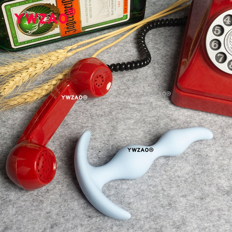 YWZAO Ass Women Sex Toys Men Intimate Silicone Erotic Bdsm Goods Big Butt Prostate Massager for Adults 18 Anal Plug G05 - buysextoyth