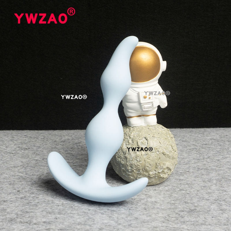 YWZAO Ass Women Sex Toys Men Intimate Silicone Erotic Bdsm Goods Big Butt Prostate Massager for Adults 18 Anal Plug G05 - buysextoyth
