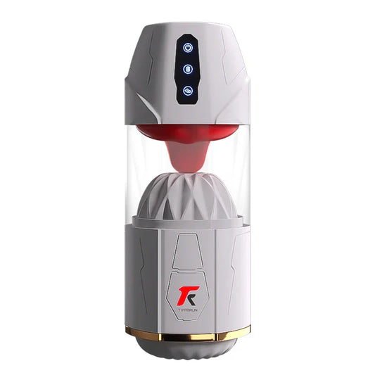 Yeain Sex toys Men Automatic Masturbation Cup Adult Sexy Toy Tongue Licking Sucking Vibrating Penis Trainer Heated Masturbator - buysextoyth